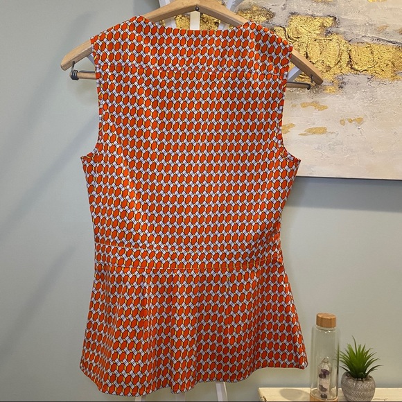 Banana Republic sleeveless patterned blouse - Picture 2 of 7